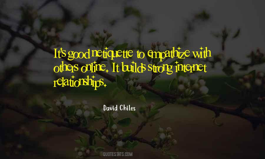 David Chiles Quotes #246452