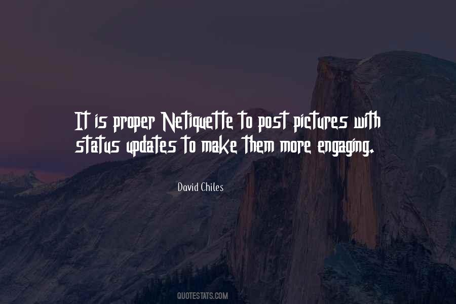 David Chiles Quotes #32197