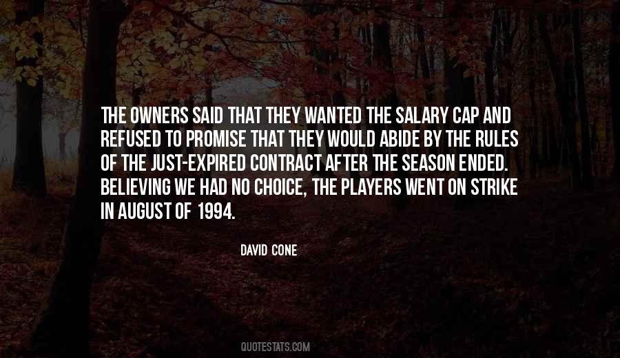 David Cone Quotes #715297