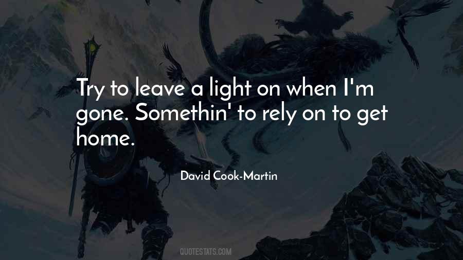 David Cook-Martin Quotes #1602330