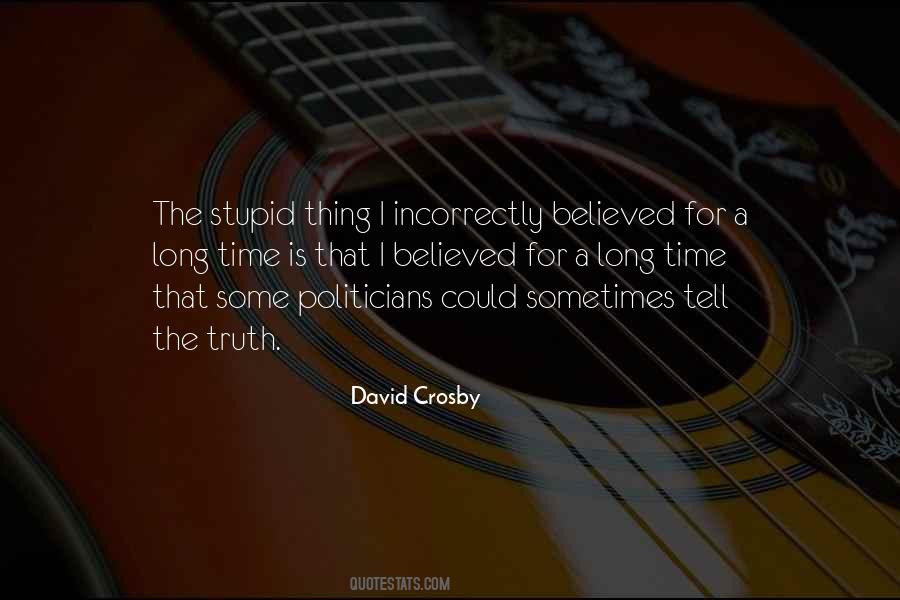 David Crosby Quotes #768753