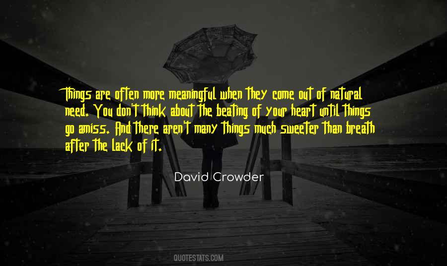David Crowder Quotes #1692787
