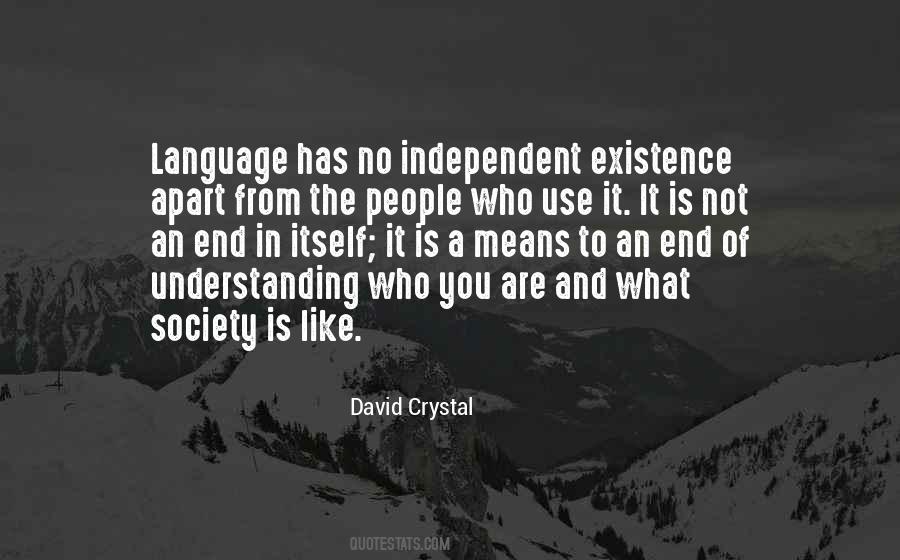 David Crystal Quotes #1379692