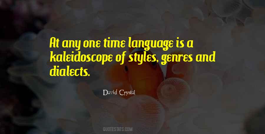 David Crystal Quotes #1653789