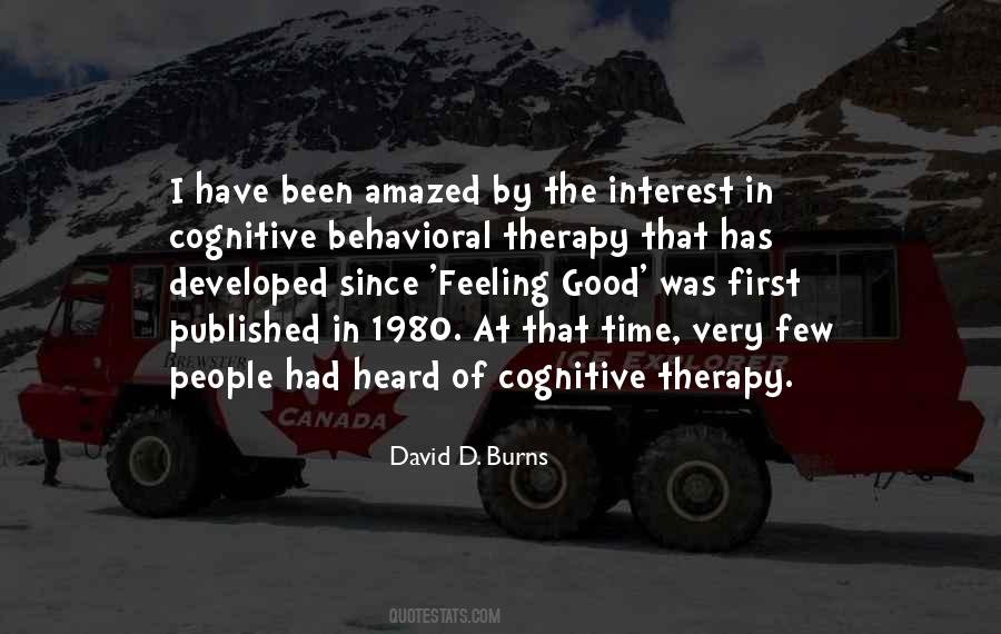 David D. Burns Quotes #1007753