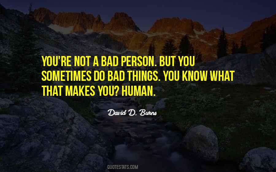 David D. Burns Quotes #1138746