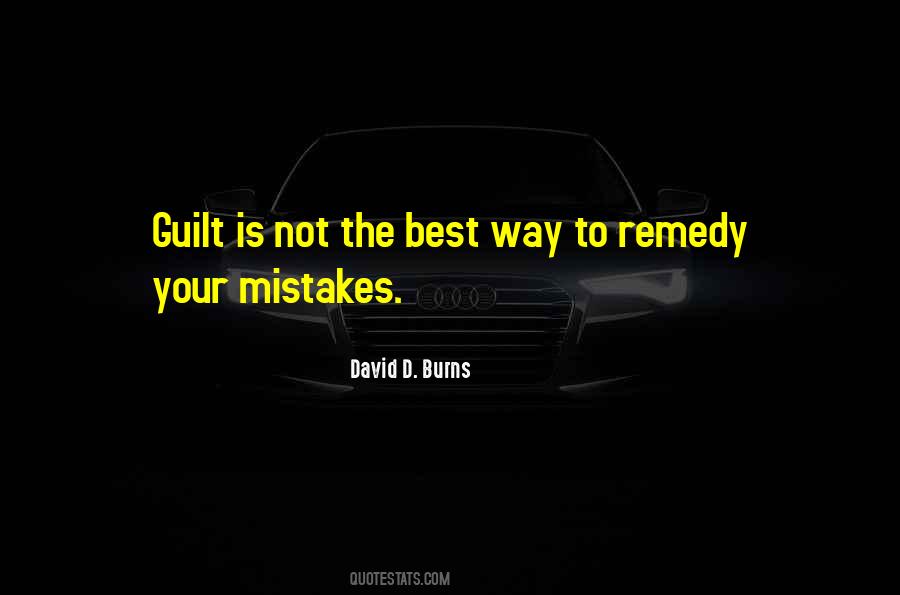 David D. Burns Quotes #1650134