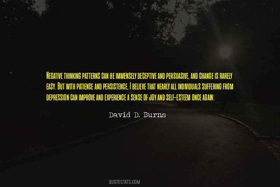 David D. Burns Quotes #1814008