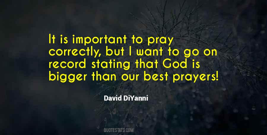David DiYanni Quotes #43076