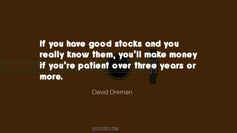 David Dreman Quotes #607220