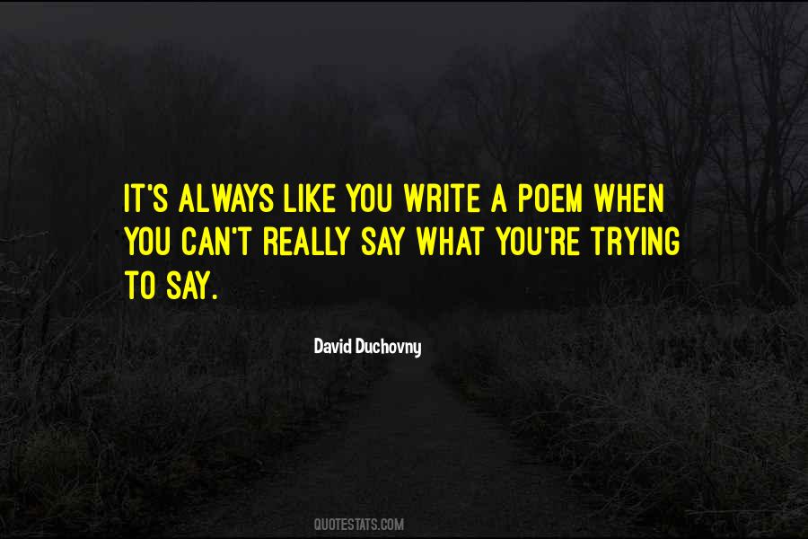 David Duchovny Quotes #1727385