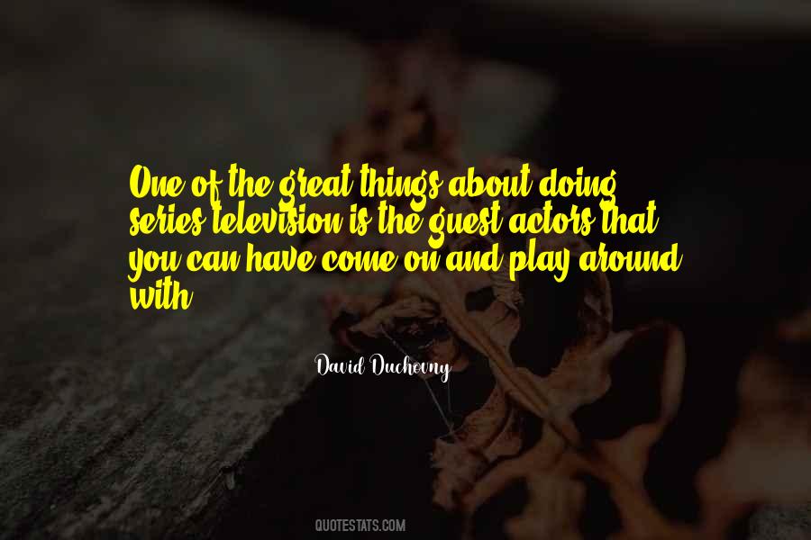 David Duchovny Quotes #68989