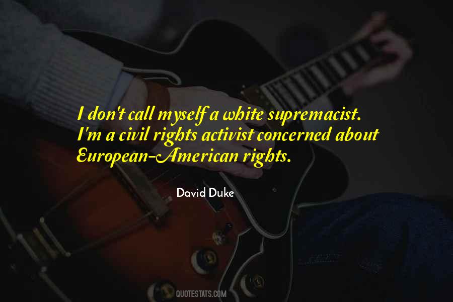 David Duke Quotes #188552