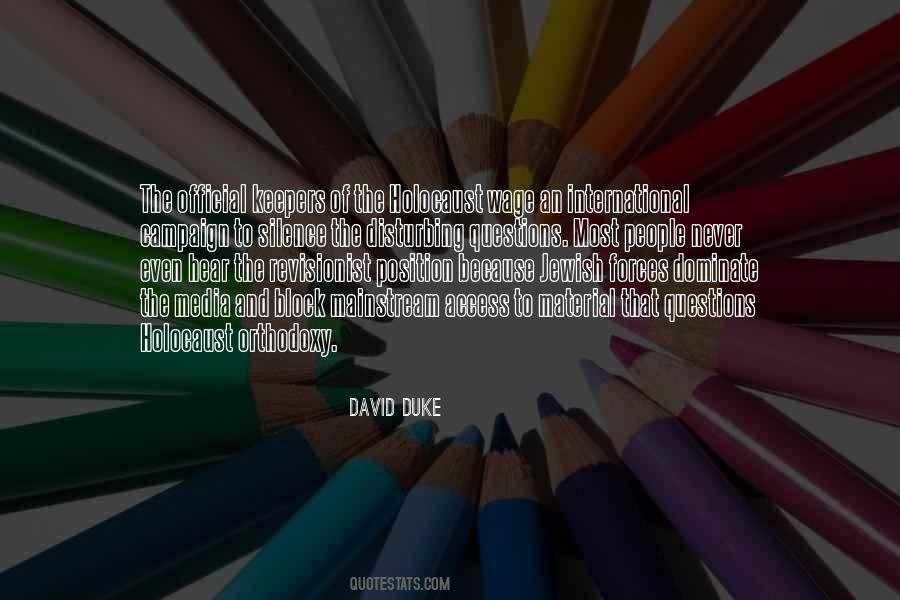 David Duke Quotes #633265