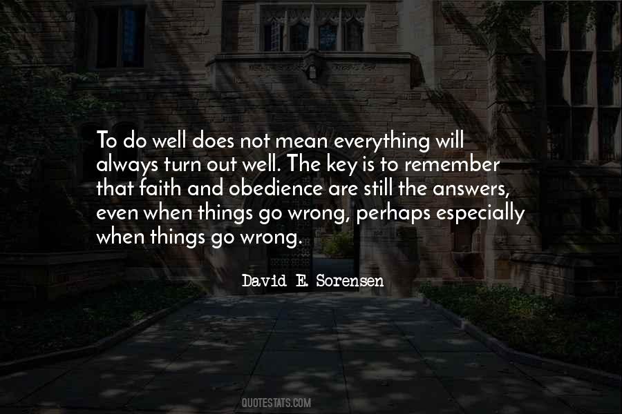 David E. Sorensen Quotes #892194