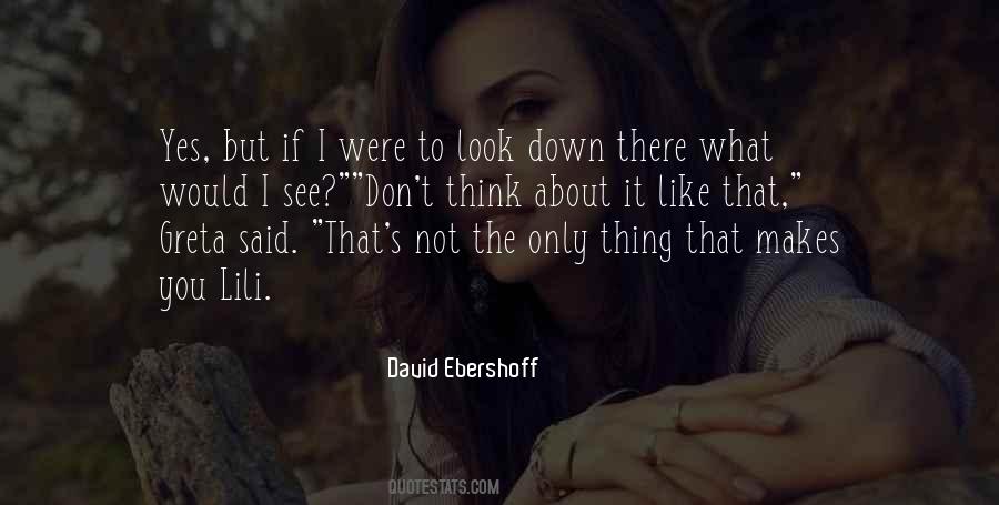 David Ebershoff Quotes #1241745