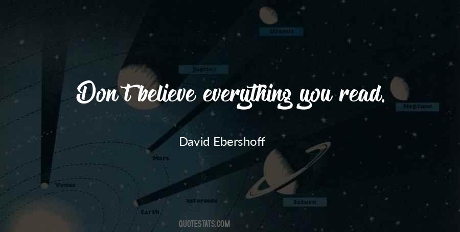 David Ebershoff Quotes #1434643