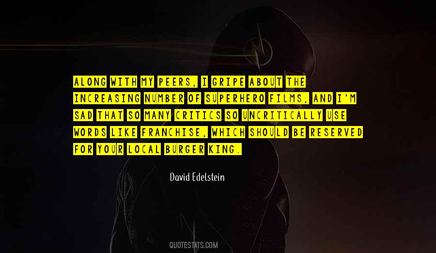 David Edelstein Quotes #981440