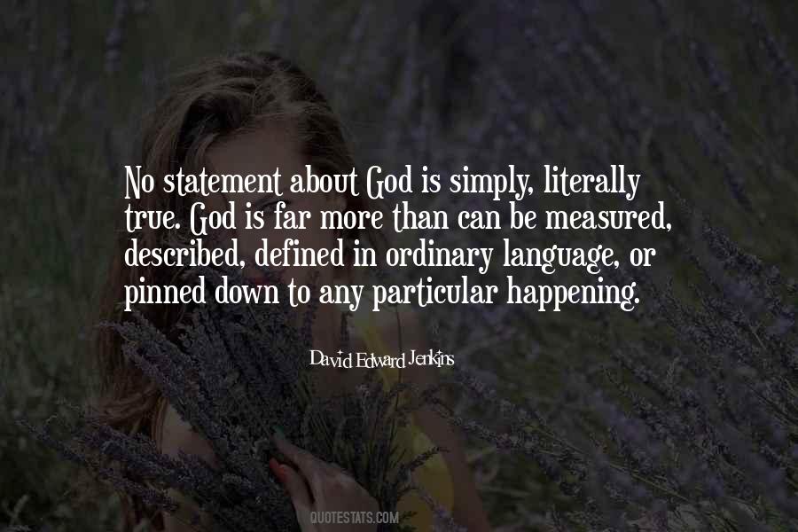 David Edward Jenkins Quotes #1390183 David Edward Jenkins Quotes #1390183