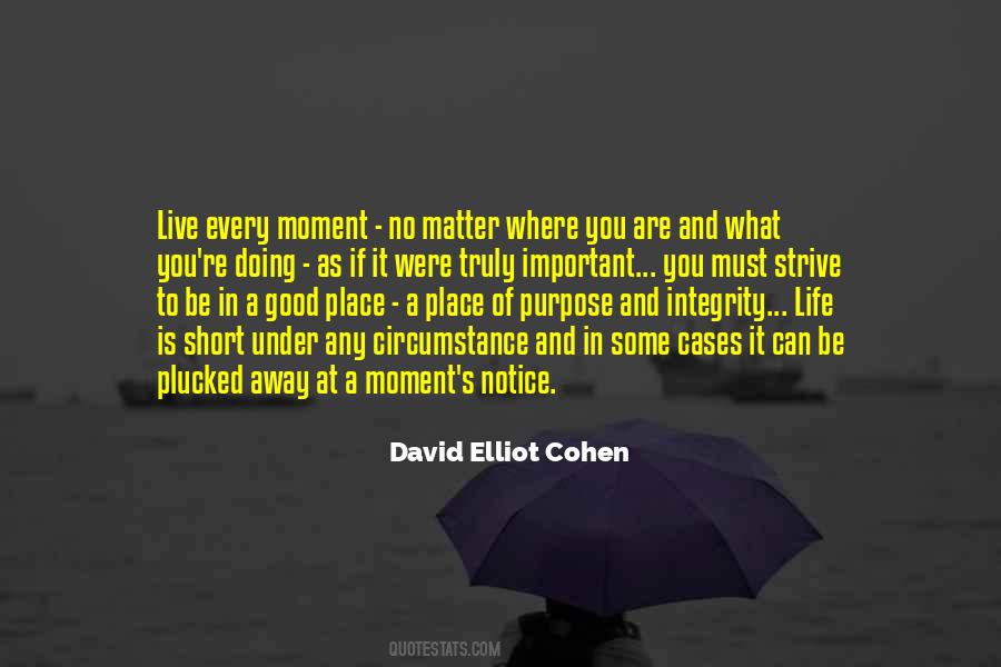David Elliot Cohen Quotes #1771958
