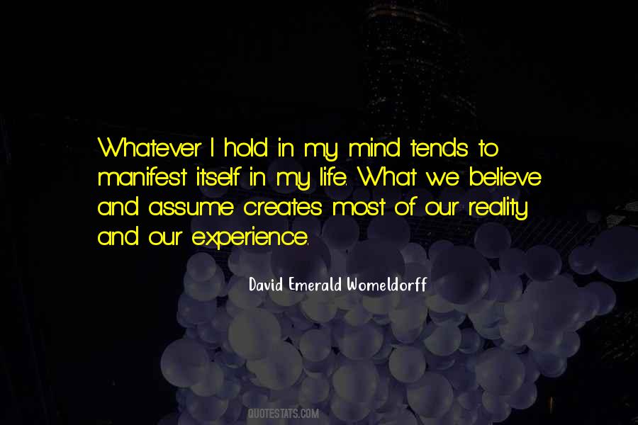 David Emerald Womeldorff Quotes #1387046