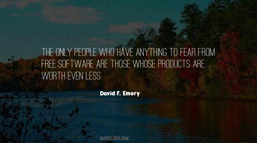 David F. Emery Quotes #1041089