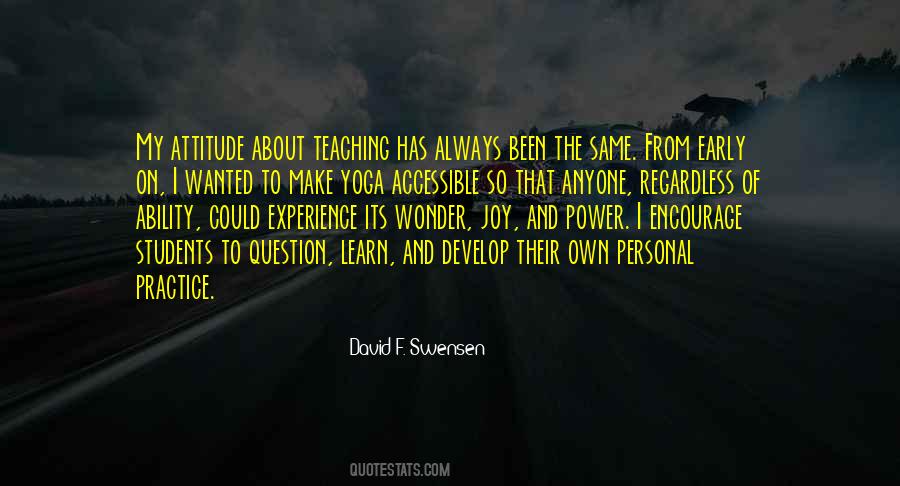 David F. Swensen Quotes #138460