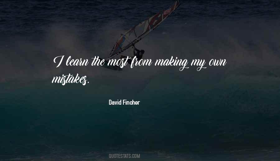 David Fincher Quotes #1128539