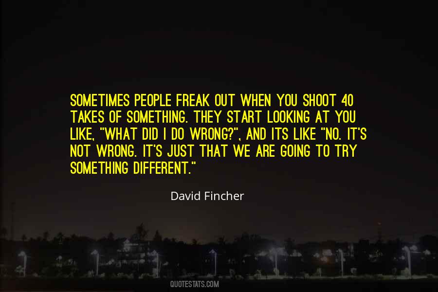 David Fincher Quotes #1170716