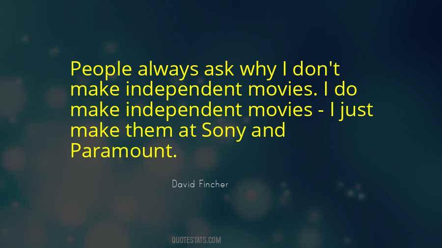 David Fincher Quotes #716366