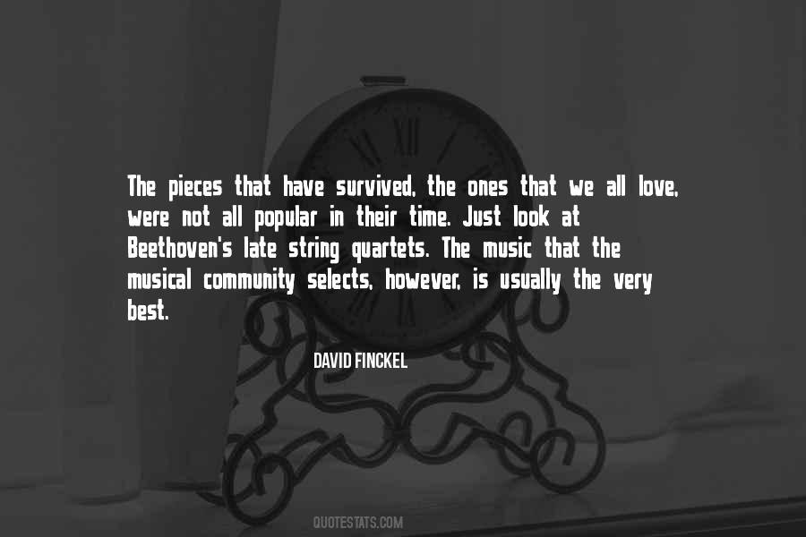 David Finckel Quotes #413402