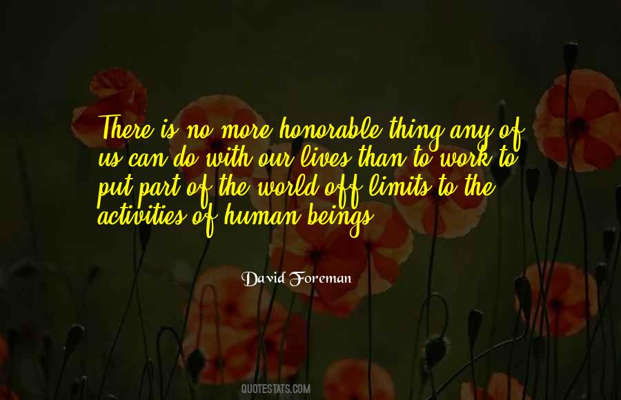 David Foreman Quotes #1534201
