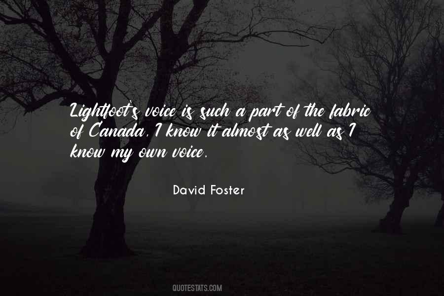 David Foster Quotes #1705857