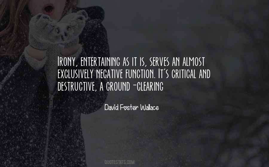 David Foster Wallace Quotes #1165718