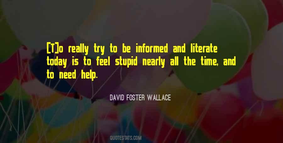 David Foster Wallace Quotes #1529727