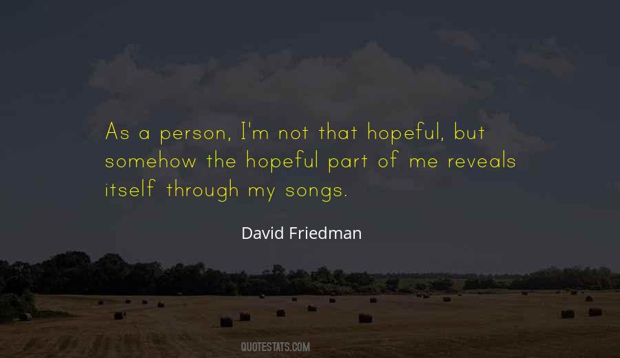 David Friedman Quotes #386067