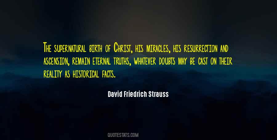 David Friedrich Strauss Quotes #1089932