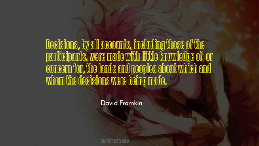 David Fromkin Quotes #1299906