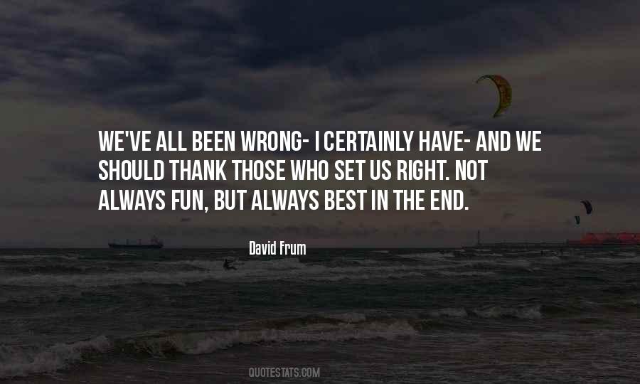 David Frum Quotes #768047