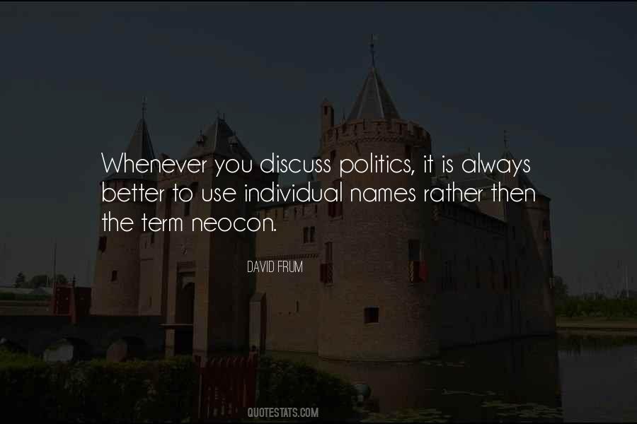 David Frum Quotes #899027