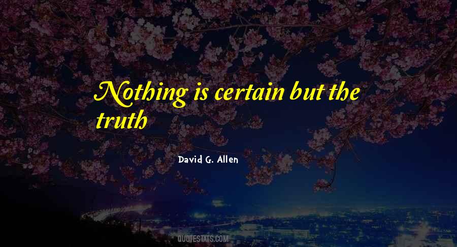 David G. Allen Quotes #963463