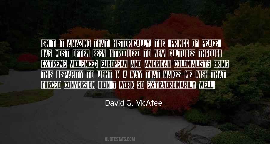 David G. McAfee Quotes #920846