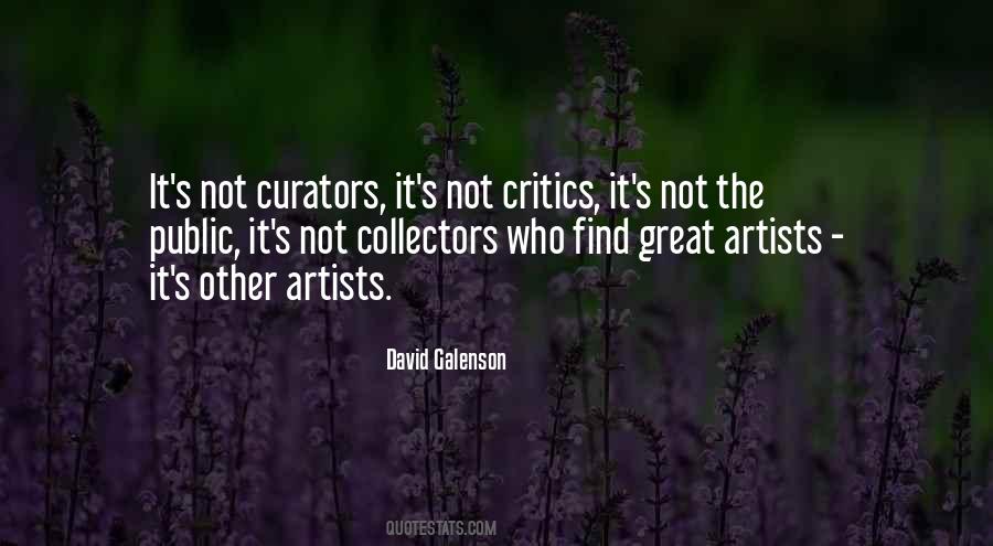 David Galenson Quotes #34909