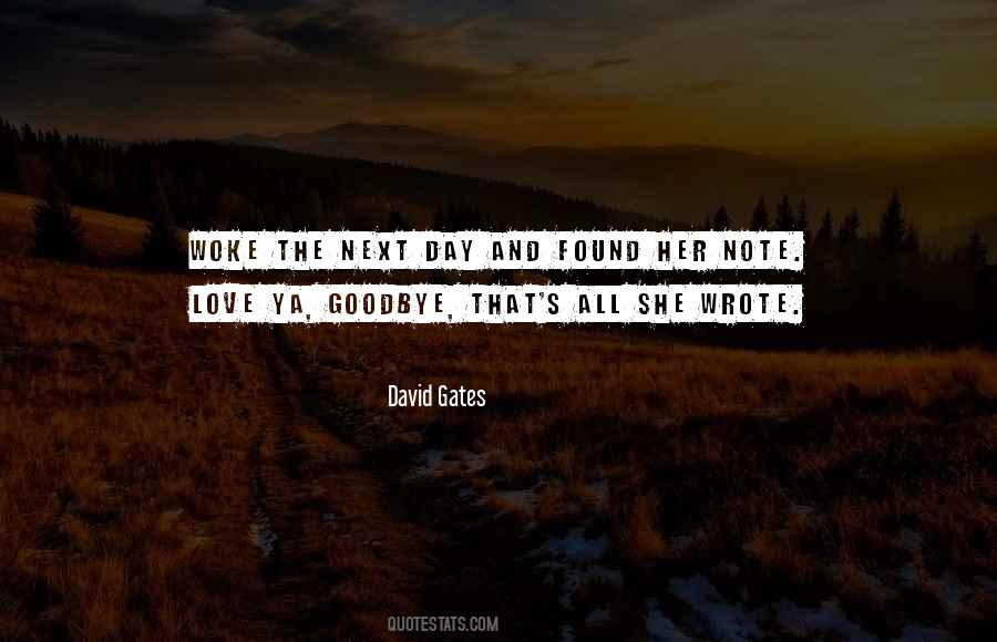 David Gates Quotes #646317