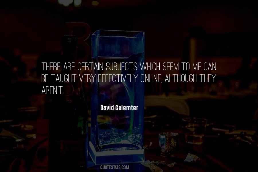 David Gelernter Quotes #1192939