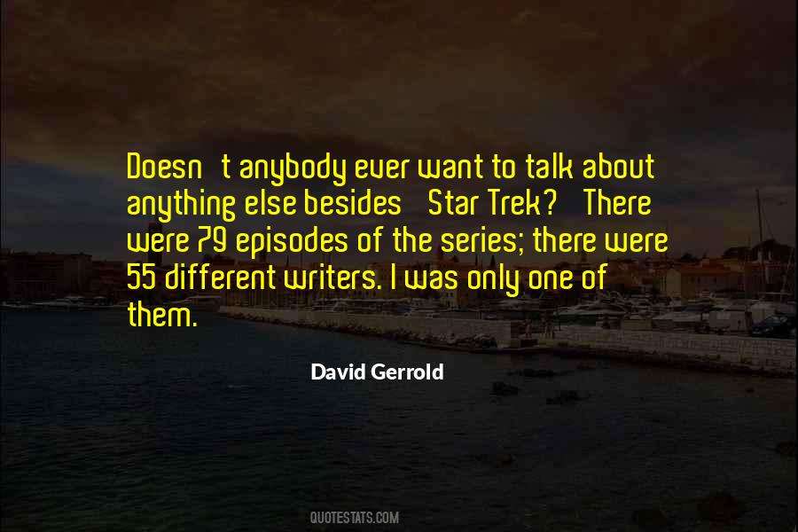 David Gerrold Quotes #902946