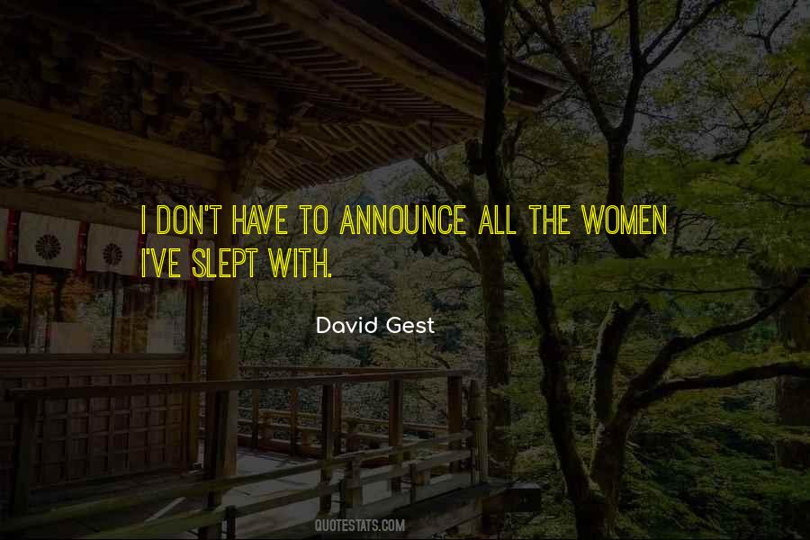 David Gest Quotes #1604507
