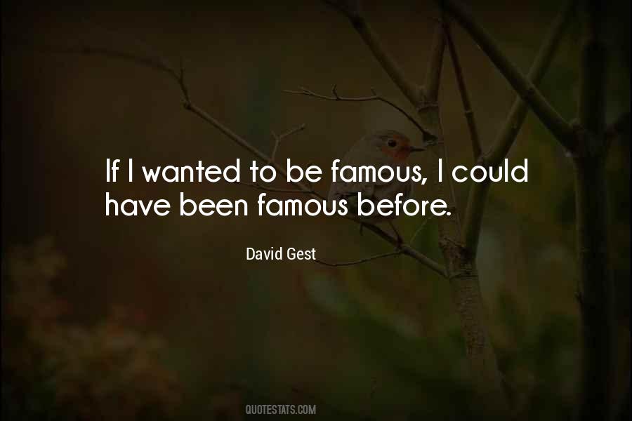 David Gest Quotes #619110