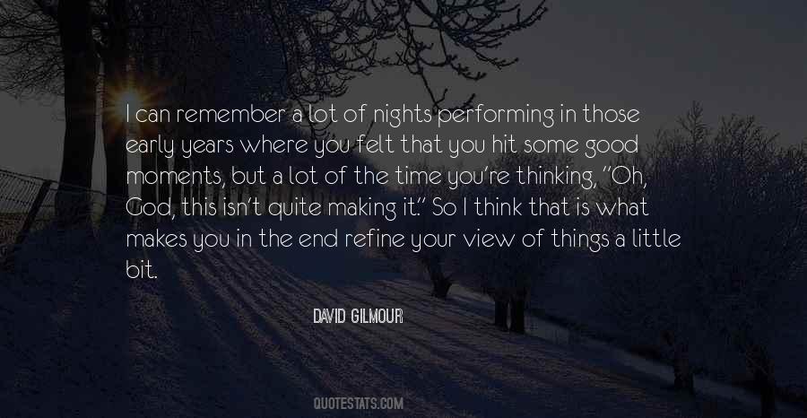 David Gilmour Quotes #424939