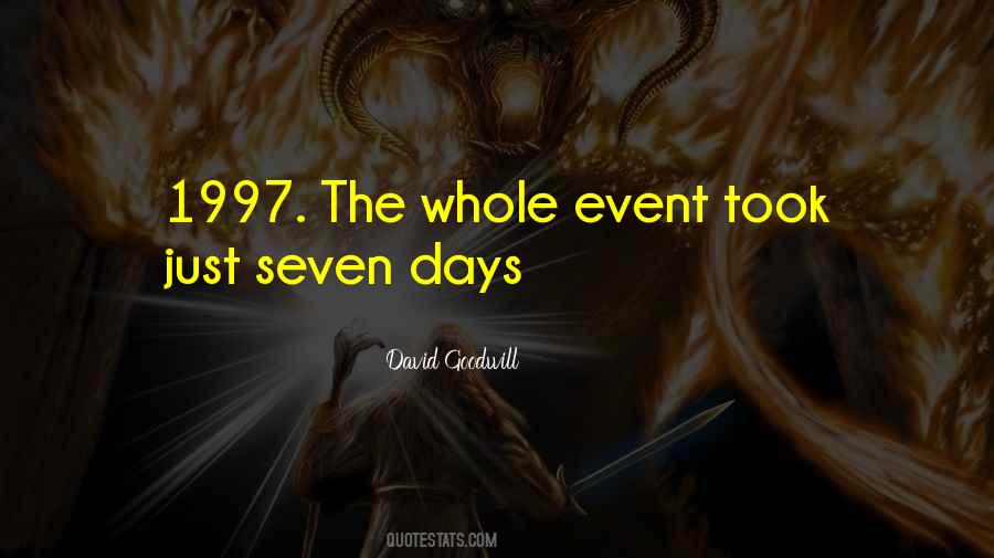 David Goodwill Quotes #1450721